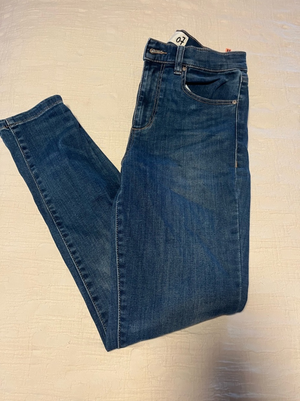 Garage Women’s Skinny Jeans - Dark Blue Denim